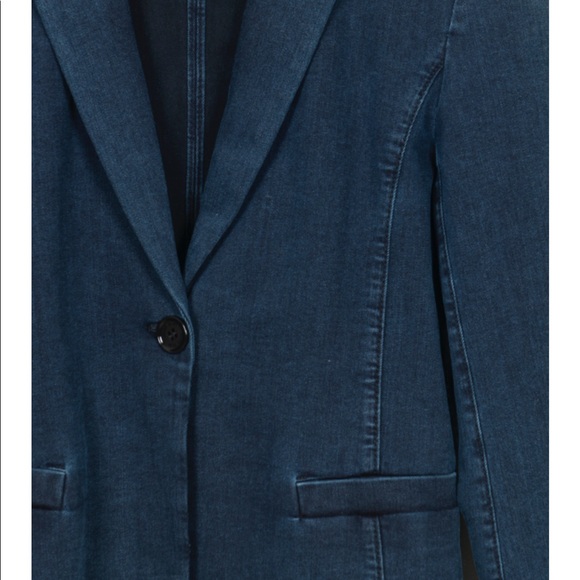 Marccain Jackets & Coats Marc Cain Denim Blazer Woman Poshmark